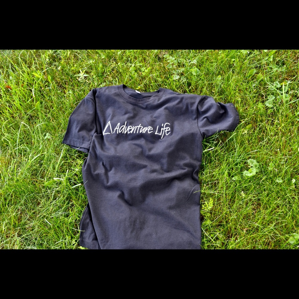 Black Adventure Life T-Shirt.